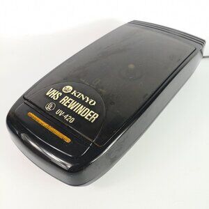 Vintage Kinyo 1-Way VHS / VCR Video Cassette Tape Rewinder Tested Working